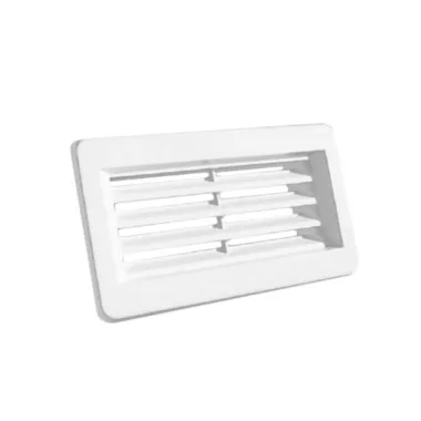 ELMARK 500232 EL02-415 PVC VÉGGRILL LAPOS CSATORNÁKHOZ 110x55MM