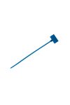 ELMARK 500428B CABLE TIES FOR CABLE MARKING 150/4.0 BLUE 100PCS.