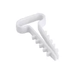   ELMARK 500436 Beüthet kábelkötegel tipli, 2x4/2x6/3x1.5/3x2.5mm2 lapos kábelekhez, fehér, 50db/csomag