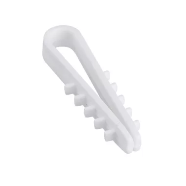 ELMARK 500438 Beüthet kábelkötegel tipli, 2x1.0/2x1.5/3x1.0/3x2.5mm2, RG6 kábelekhez, fehér, 50db/csomag