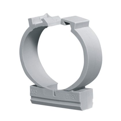   ELMARK 500CO32 ELMARK pattintható PVC csbilincs, d=32mm, szürke, 50db/csomag