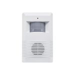 ELMARK 5021 Motion Sensor Doorbell, 4.5V DC, 85db, 36 Melodies, 7m Range, 100° Detection A