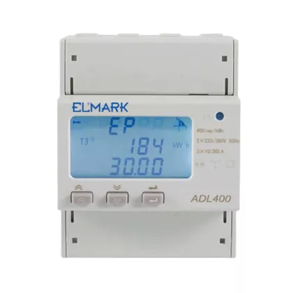   ELMARK 50212 ADL400 MULTIFUNKCIÓS ENERGIA MIdR 3x10(80) RS485