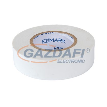 ELMARK 51022 Szigetelő szalag PVC 20mx19mm fehér