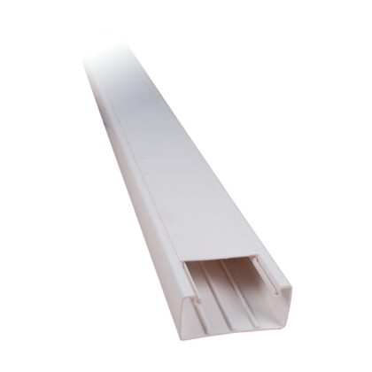ELMARK 5624025AE 2m. 40x25 PLASTIC CABLE TRUNKING-SELF ADHESIVE CT2 ECONOMIC