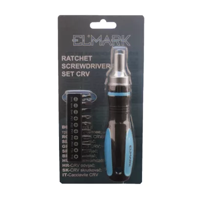 ELMARK 598111 11DB KATTANCSOS CSAVARHÚZÓ KÉSZLET, CRV