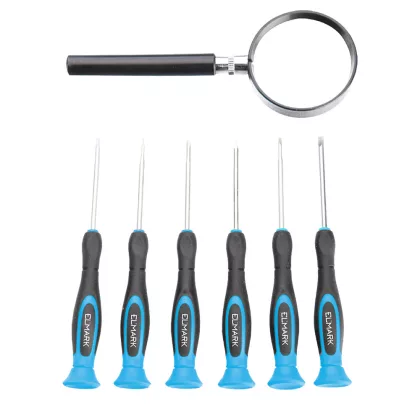 ELMARK 598112 7PCS WATCH SCREWDRIVER SET CRV ELMARK 598112 7PCS WATCH SCREWDRIVER SET CRV
