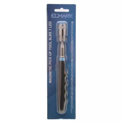 ELMARK 598348 MAGNETIC PICK UP TOOL 8LBS 1 LED