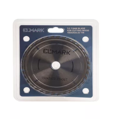 ELMARK 598449 T.C.T. FRÉSZLAP FA VÁGÁSÁHOZ 125X1.8X22.22 T36