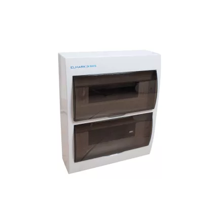 ELMARK 60240 ELOSZTÓDOBOZ FALON KÍVÜLI, 24 MODUL IP40