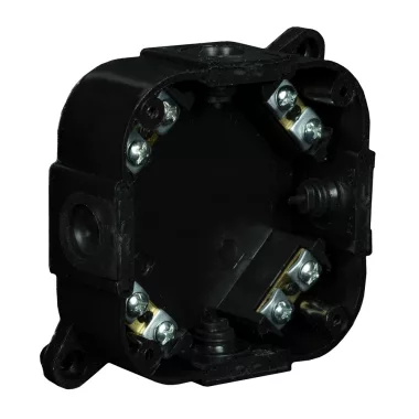 ELMARK 61176EP VP074-55 INSTAL. BOX + TERMINALS 88X88MM IP 44 BL