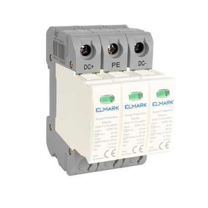 ELMARK 64310 LOFZ ESZKÖZ T1+T2 3P SPD DC 1000V 12.5kA