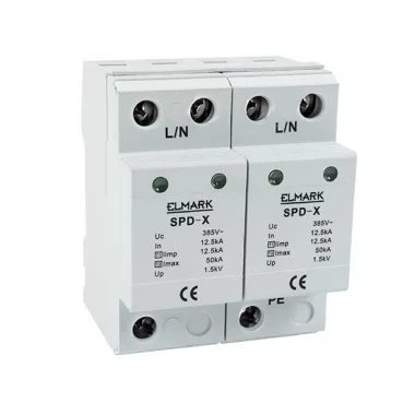ELMARK 64502 TÚLFESZÜLTSÉG VÉDELMI ESZKÖZ- X/1P+N 12,5kA-IG