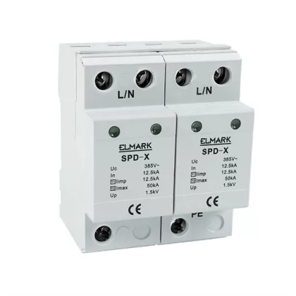   ELMARK 64502 TÚLFESZÜLTSÉG VÉDELMI ESZKÖZ- X/1P+N 12,5kA-IG