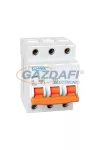 ELMARK 71325 Kismegszakító, 3P, 25A, 4.5kA, C
