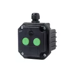 ELMARK 720009 DOBOZ PP- 2 KEZDJ GOMB HÁTTAL 1 BEMENET, IP65