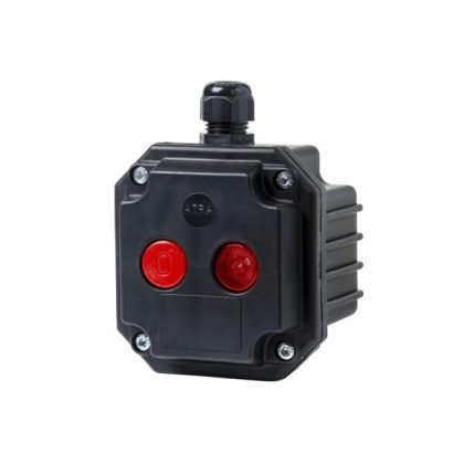   ELMARK 720020 KIS TÁROLÓ SL- 1 FUTÁSJELZ/1 FÉNYJELZ FEHÉR 2 BEJÁRATTAL, IP65