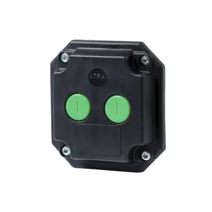   ELMARK 720034 PP- 2 INDÍTÓ GOMB BIZTOSÍTÓ KÖRLEMEZEN TÖRTÉN RÖGZÍTÉSHEZ, IP65