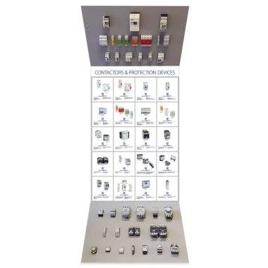 ELMARK 800528 HIRDETÉSI ÁLLVÁNY - 19 RELÉK ÉS VÉDELEM