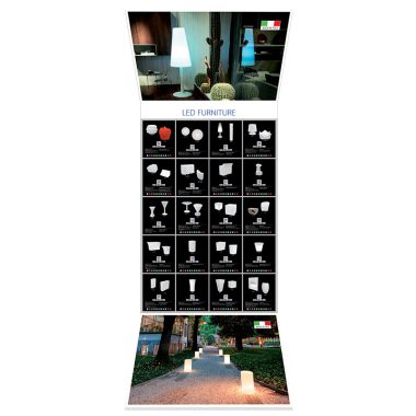 ELMARK 800542 HIRDETÉSI ÁLLVÁNY - 31 LED BÚTORSZETT