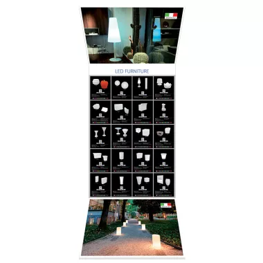 ELMARK 800542 HIRDETÉSI ÁLLVÁNY - 31 LED BÚTORSZETT