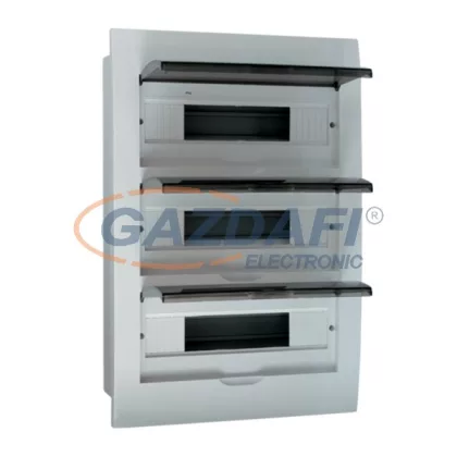   ELMARK 80360 Cutie de distribuție , 3 rânduri, 36 module, cu ușă colorată, IP40, 271x462x66mm