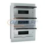   ELMARK 80361 SÜLYESZTETT ELOSZTÓDOBOZ, 3 SOR, 36 MODUL, FÜSTSZÍN AJTÓVAL, IP40, 300x444x66mm