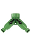 ELMARK 81224 TWO WAY TAP ADAPTOR WITH SWIVEL 3/4 ELMARK 81224 TWO WAY TAP ADAPTOR WITH SWIVEL 3/4