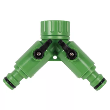 ELMARK 81224 TWO WAY TAP ADAPTOR WITH SWIVEL 3/4 ELMARK 81224 TWO WAY TAP ADAPTOR WITH SWIVEL 3/4
