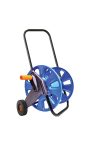 ELMARK 81237 EMPTY HOSE REEL FOR 30M 1/2 WHIT WHEELS, BLUE