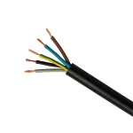 Cablu  ELMARK 814020 H05RR-F 5x1.5mm2 negru