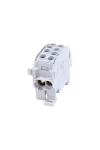 ELMARK 81502002 TERMINAL BLOCK FOR DIN RAIL 2X25MM2/2X35MM2, GREY