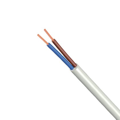 ELMARK 820006 H03VVH2-F 2x0,75mm2 kábel FEHÉR