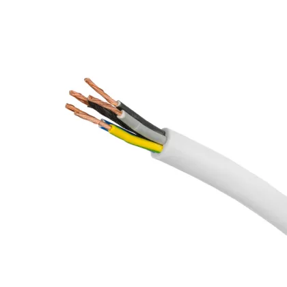 ELMARK 821025 H05VV-F 5x1mm2 kábel FEHÉR