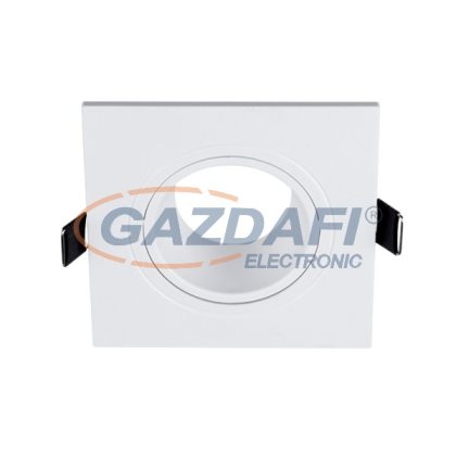   ELMARK 89145 SÜLYESZTETT SZÖGLETES SPOT LÁMPATEST, 12V, MAX. 20W, FEHÉR, MANYAG, 93X93MM, A++-E