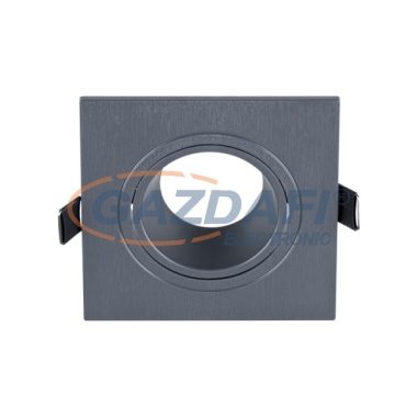 ELMARK 89148 SÜLYESZTETT SZÖGLETES SPOT Lámpatest, 12V, max. 20W, grafit, manyag, 93x93mm, A++-E