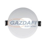   ELMARK 89152 Süllyesztett Kerek spot lámpatest, 12V, max. 20W, fehér, manyag, d=93mm, A++-E