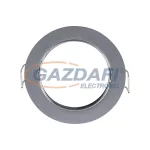   ELMARK 89155 Süllyesztett kerek spot lámpatest, 12V, max. 50W, króm, rozsdamentes acél, d=80mm, A++-E