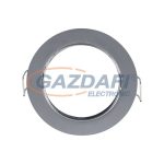   ELMARK 89156 Süllyesztett kerek spot lámpatest, 12V, max. 50W, szatén nikkel, rozsdamentes acél, d=80mm, A++-E