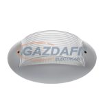   ELMARK 91AT6127 "LINIA4" Kültéri lámpatest, E27, 1x20W, 230V, szürke, IP54, 320x200x110mm, A++ - C