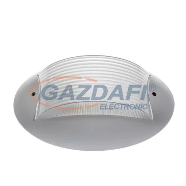 ELMARK 91AT6127 "LINIA4" Kültéri lámpatest, E27, 1x20W, 230V, szürke, IP54, 320x200x110mm, A++ - C