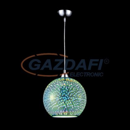   ELMARK 91SHADE3DR3 "Shade" csillár, E27, 250x1250mm, színes üveg, A++-E