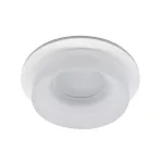   ELMARK 92045R1/WHFR SA-045/1 süllyesztett spot lámpa kerek fehér/fehér IP20 12V Alumínium/Akril