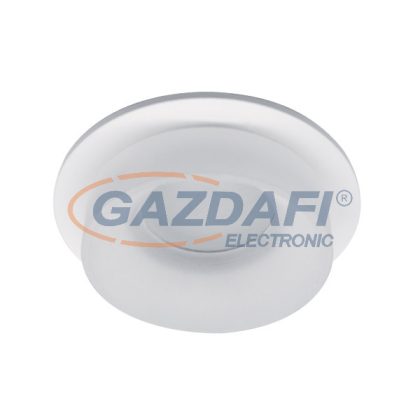 ELMARK 92045R1/WHFR SA-045/1 süllyesztett spot lámpa kerek fehér/fehér IP20 12V Alumínium/Akril