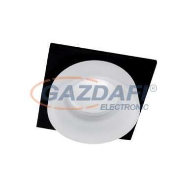 ELMARK 92045S1/BLFR SA-045/1 süllyesztett spot lámpa szögletes fekete/fehér IP20 12V Alumínium/Akril