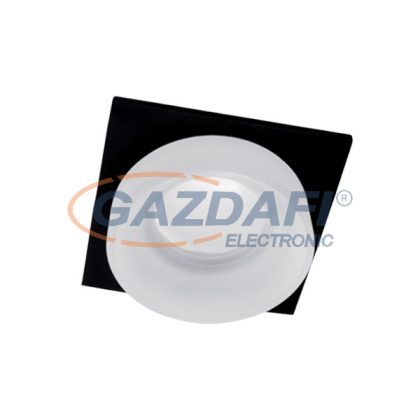   ELMARK 92045S1/BLFR SA-045/1 süllyesztett spot lámpa szögletes fekete/fehér IP20 12V Alumínium/Akril