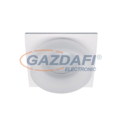 ELMARK 92045S1/WHFR SA-045/1 süllyesztett spot lámpa szögletes fehér/fehér IP20 12V Alumínium/Akril