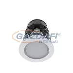   ELMARK 92120LED4W/W "GL120E" süllyesztett mélysugárzó szett LED rúddal, E27, 1x9W, 230V, 750lm, 4000K, fehér, IP44, d=140mm, A++ - A