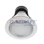   ELMARK 92120LED6W/W "GL120E" süllyesztett mélysugárzó szett LED rúddal, E27, 1x9W, 230V, 750lm, 4000K, fehér, IP44, d=190mm, A++ - A