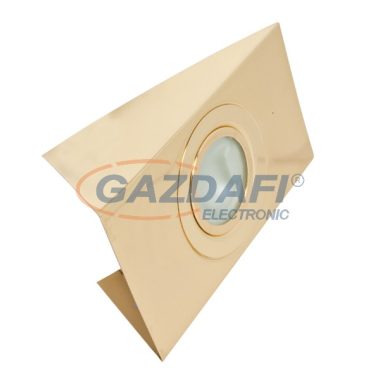 ELMARK 92155/G "SIM-155" falon kívüli hidegtükrös spot lámpatest, G4, JC, 20W, 12V, arany, 72x132x85mm, A++-E